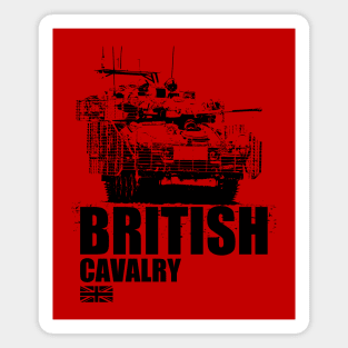 British Cavalry Magnet